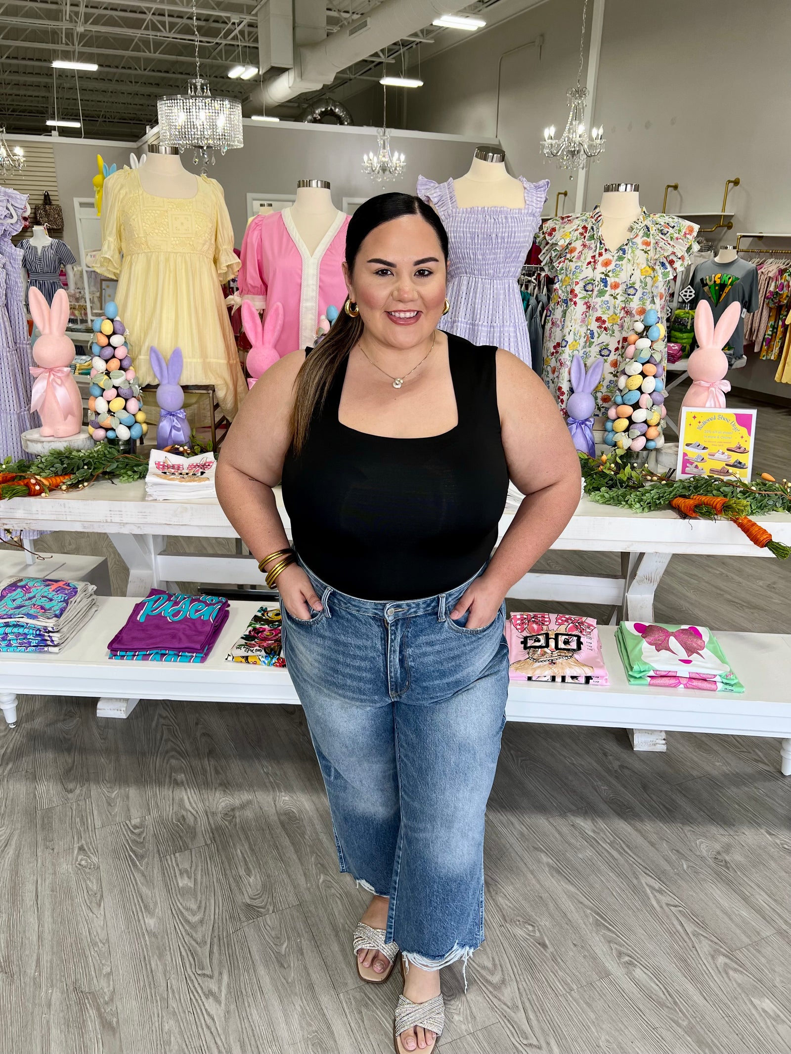 KELLY BLACK BODYSUIT