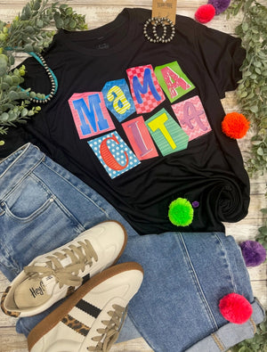 MAMACITA BLACK TEE