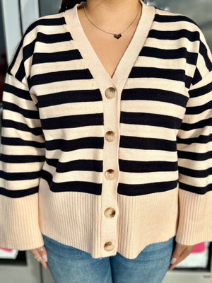 CHLOE NAVY CARDIGAN