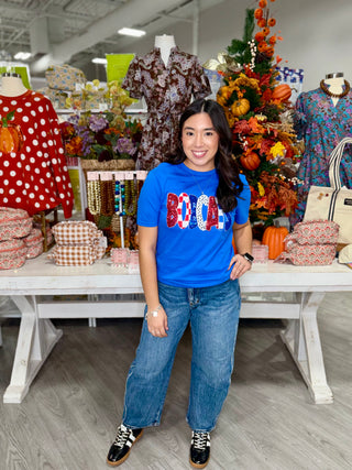 BOBCATS SEQUIN TEE
