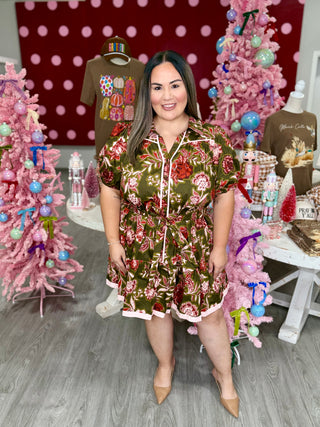 Nikki Shift Mini Dress