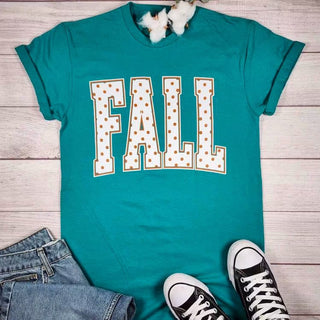 FALL POLKA DOTS TEE