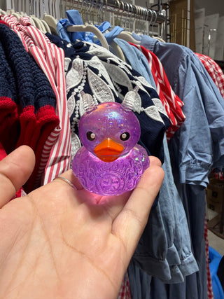 PURPLE DUCK SQUISHY