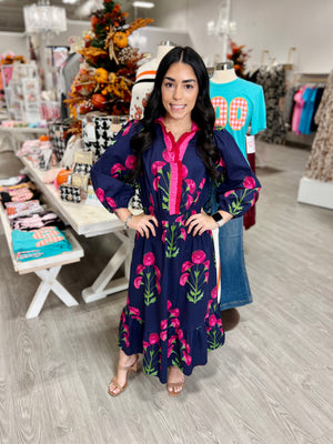 YESENIA FLORAL DRESS