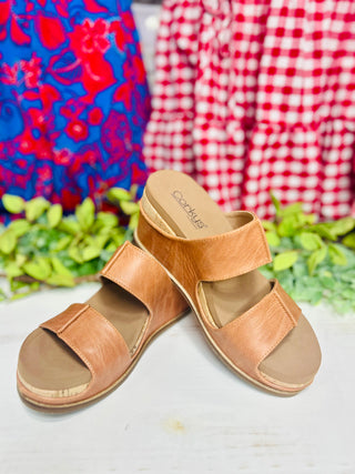 TABLE FOR TWO CORKYWEDGE SANDALS