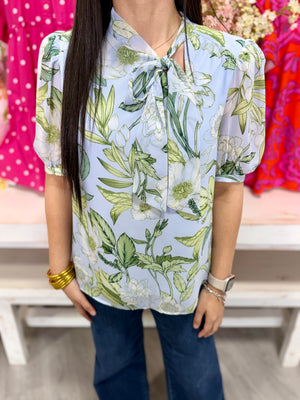 LISA FLORAL TOP