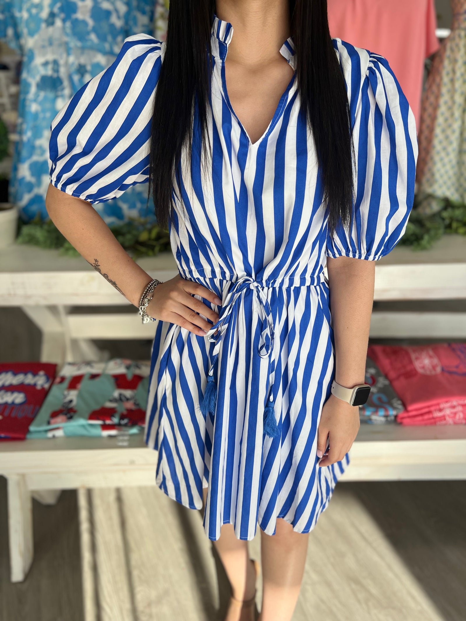 SUSAN STRIPE DRESS