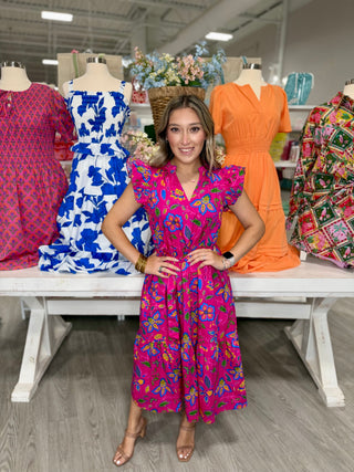 ROBIN MIDI DRESS