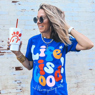 LIFE IS GOOD TEE