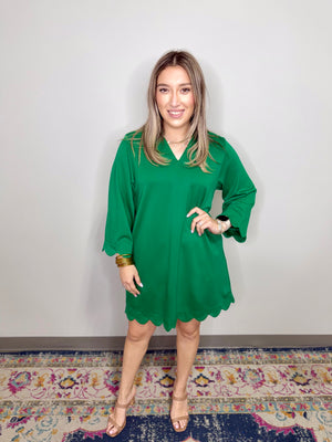 CHARLOTTE GREEN DRESS