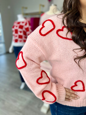 CHRISTY HEART CARDIGAN