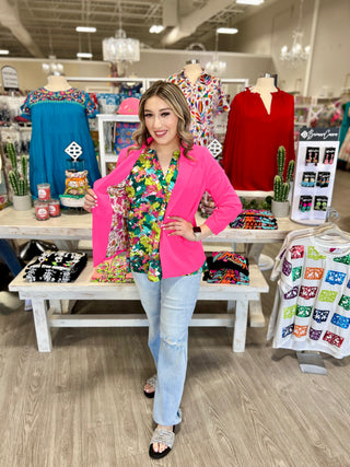 PENELOPE PINK BLAZER