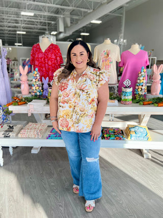 Everly Floral Top