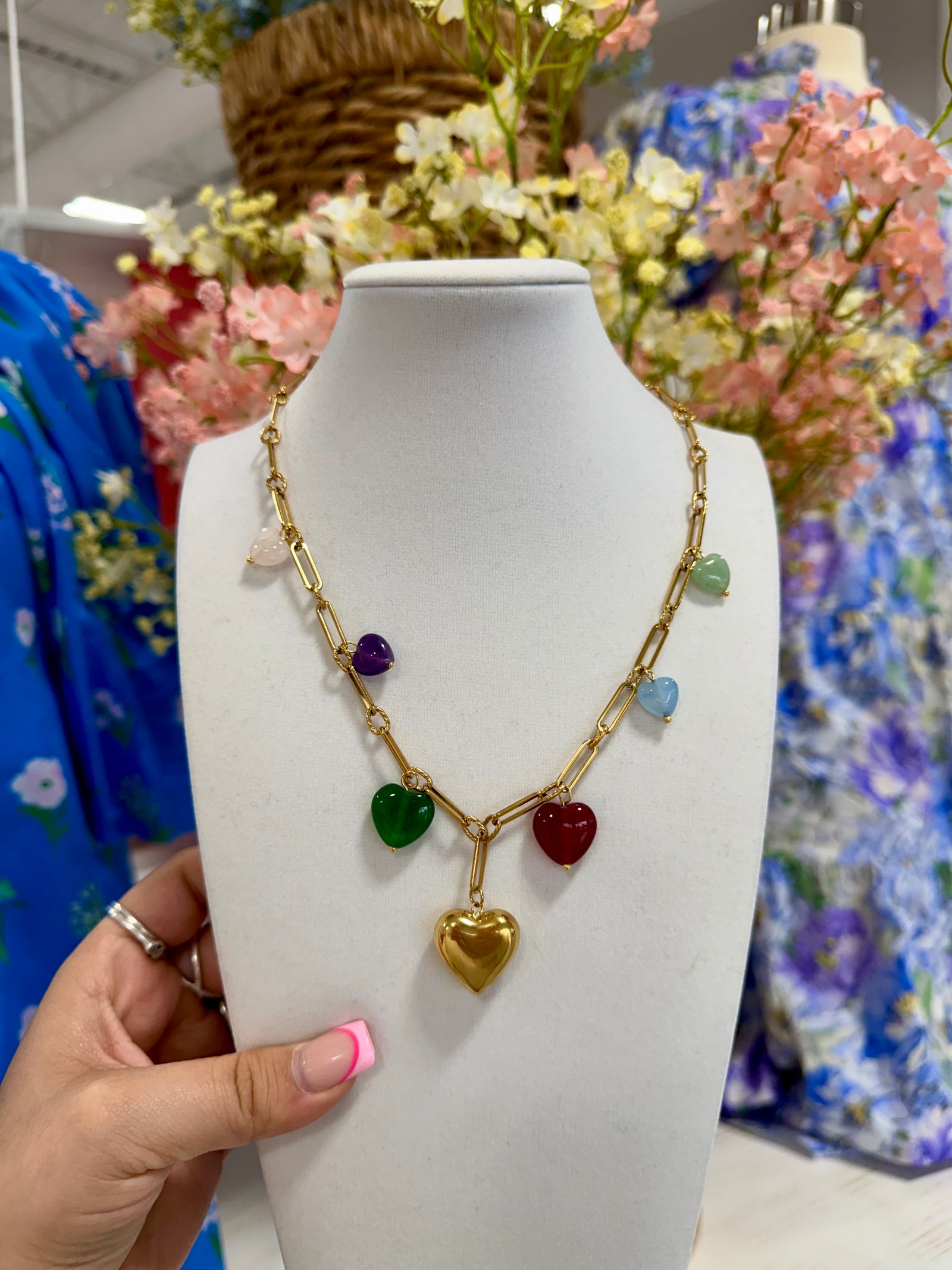 HEARTS CRUSH NECKLACE