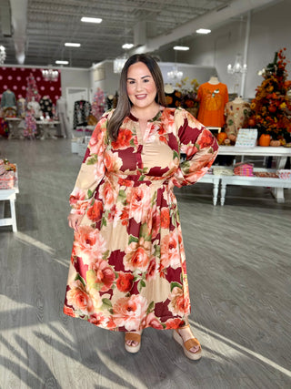 ANDRYA FLORAL DRESS