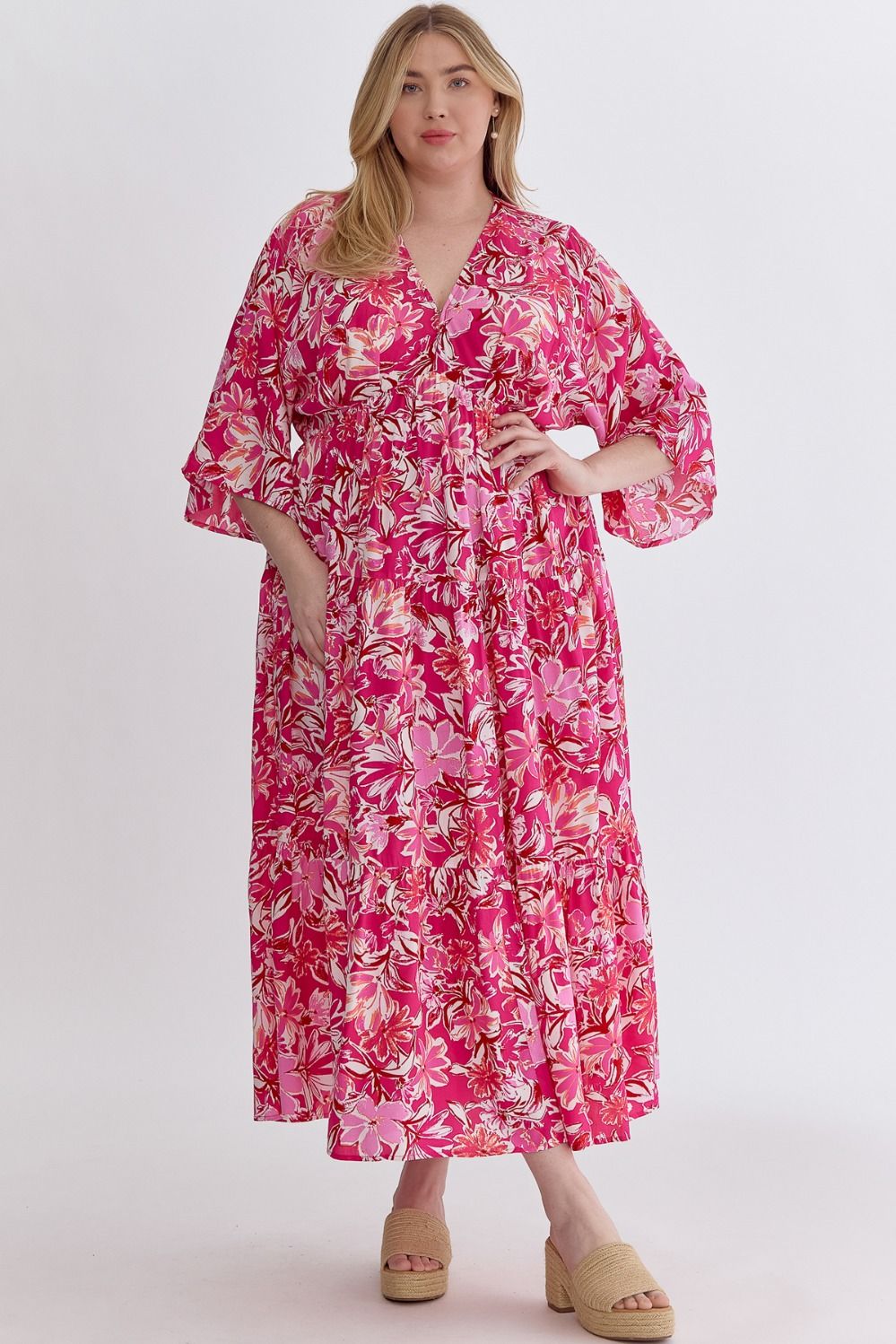 AALIYAH FLORAL MAXI DRESS