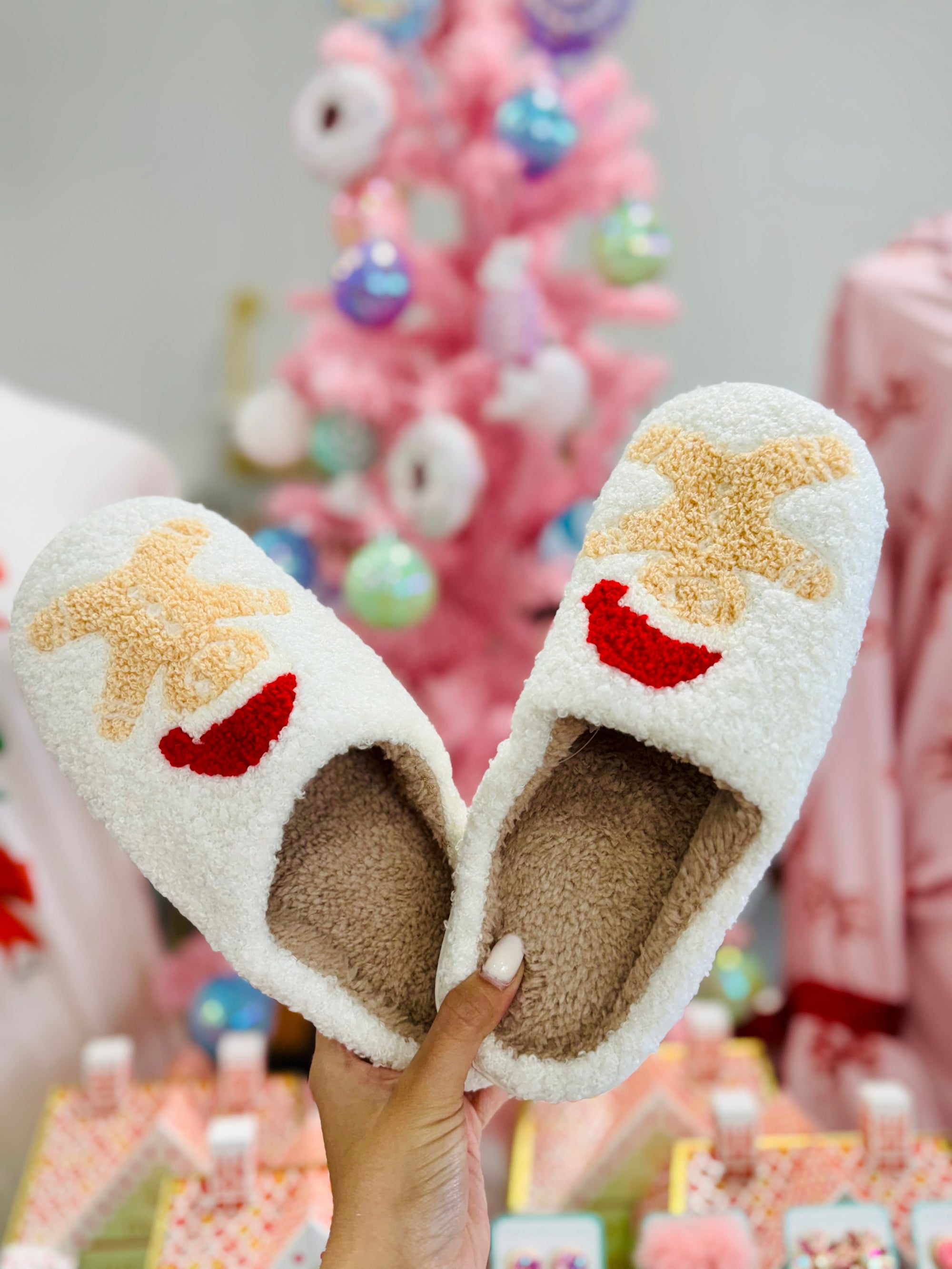 GINGERBREAD SLIPPERS