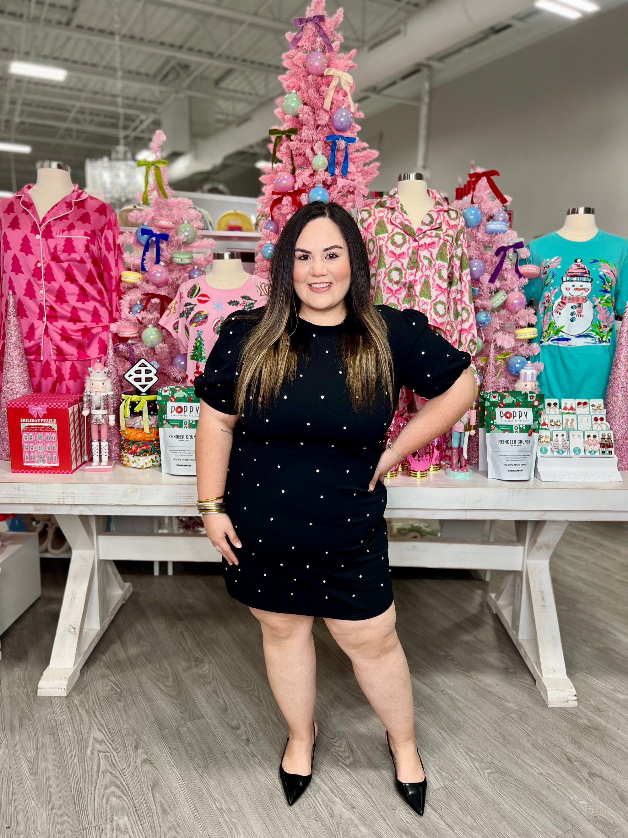 SONIA RHINESTONE DRESS