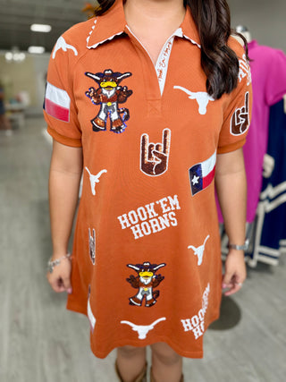Texas Logo Patch Dress