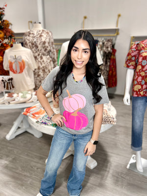 PINK PUMPKINS TEE