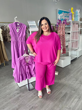 ANITA TRAVEL SET - MAGENTA