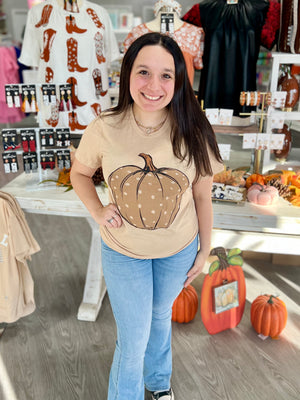 THE COCOA PUMPKIN CARAMEL TEE