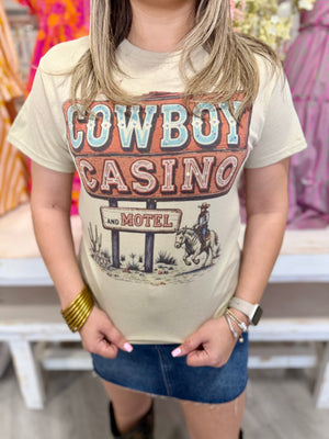 COWBOY CASINO TEE
