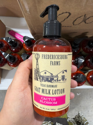 Fredericksburg Farms Cactus Blossom Goat Milk Lotion