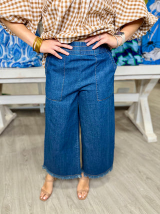 YVONNE DENIM PANTS