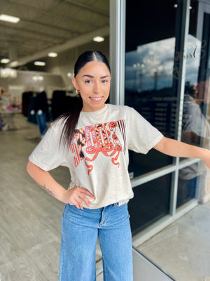 SPOOKY BOW TEE