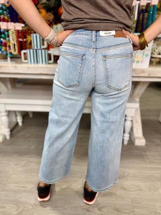MORGAN LIGHT DENIM JEANS