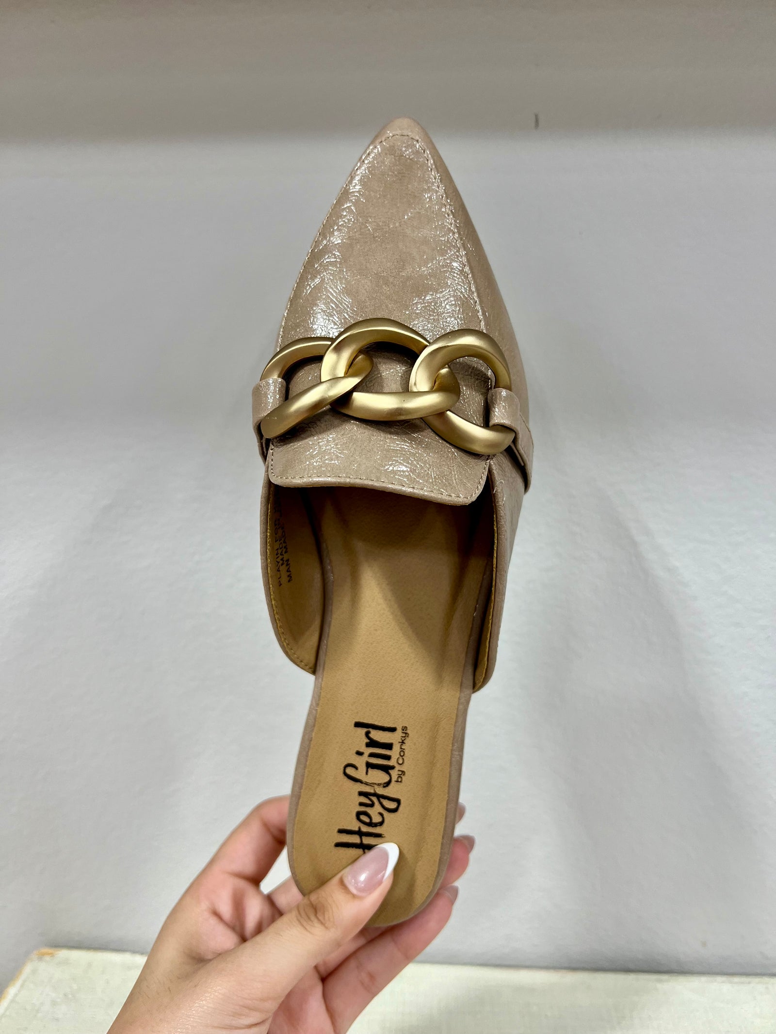 Corky's Taupe Playin For Keeps Mules