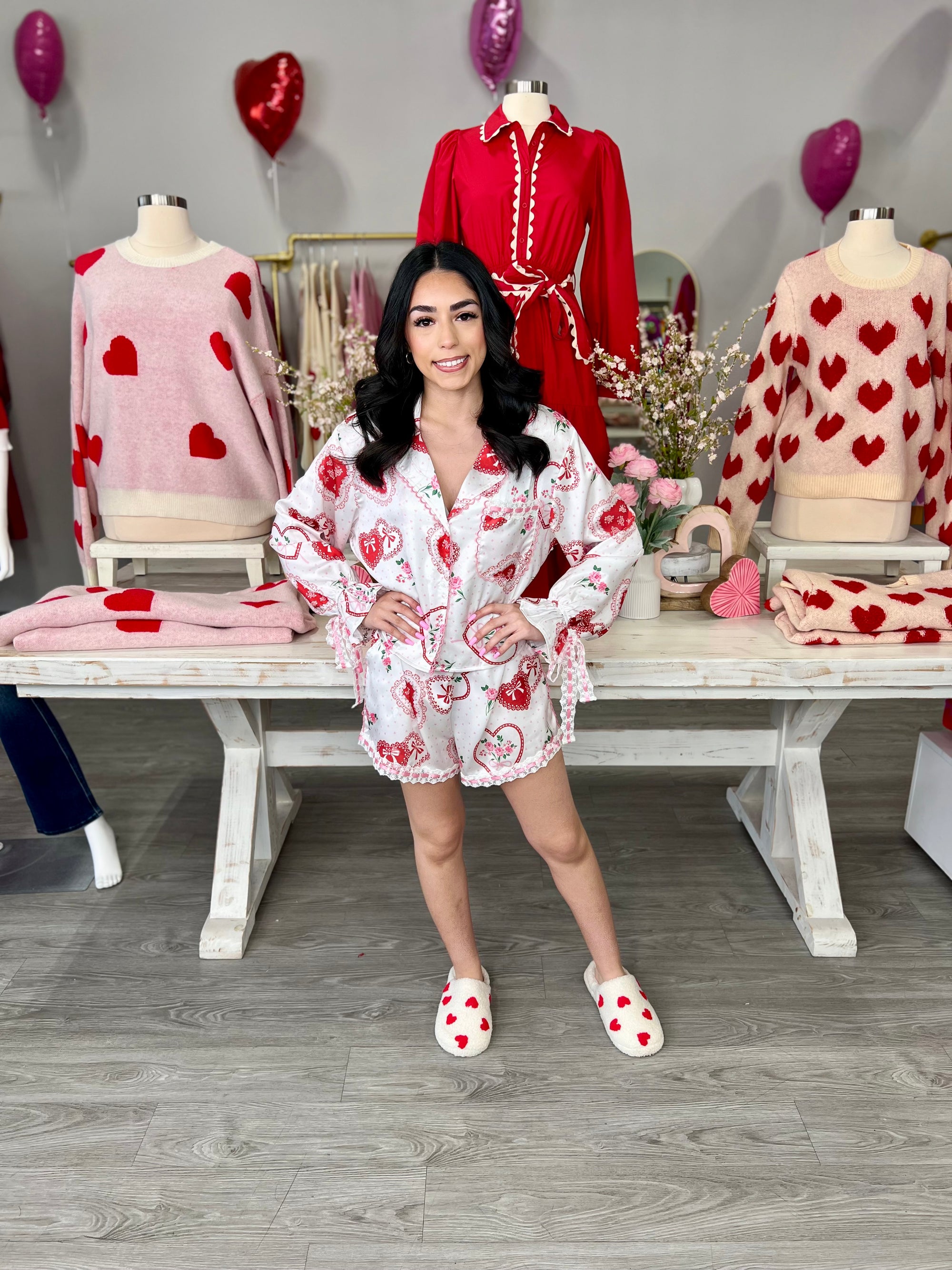 GALENTINES SET- PAJAMAS