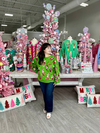 Elf On The Shelf Sweatshirt - Green