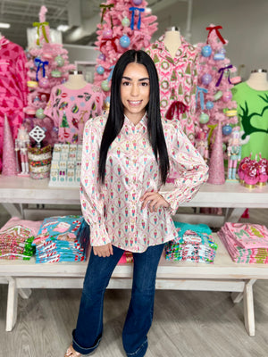 The Caroline  Top- Nutcracker