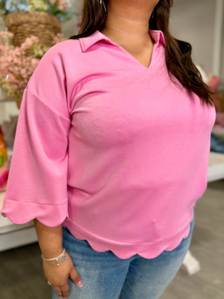 AMBER PINK TOP