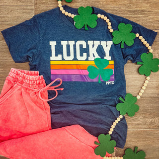 LUCKY STRIPES TEE
