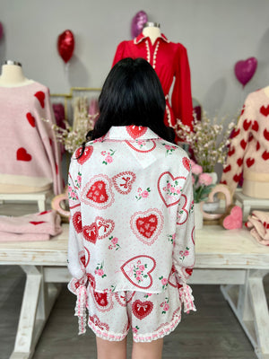 GALENTINES SET- PAJAMAS