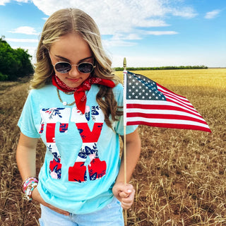 TX Patriotic Floral