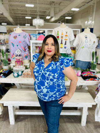 SKYLAR FLORAL TOP