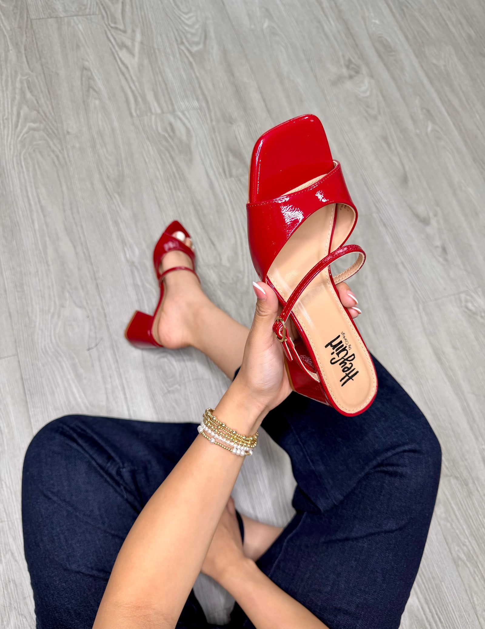 Corkys Heels OOH La La in Patent Red