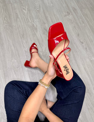 Corkys Heels OOH La La in Patent Red