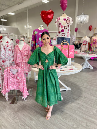 MARA GREEN DRESS