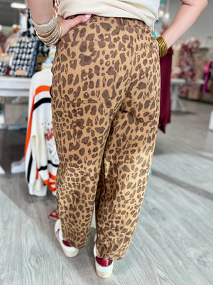 VERONICA LEOPARD JEANS