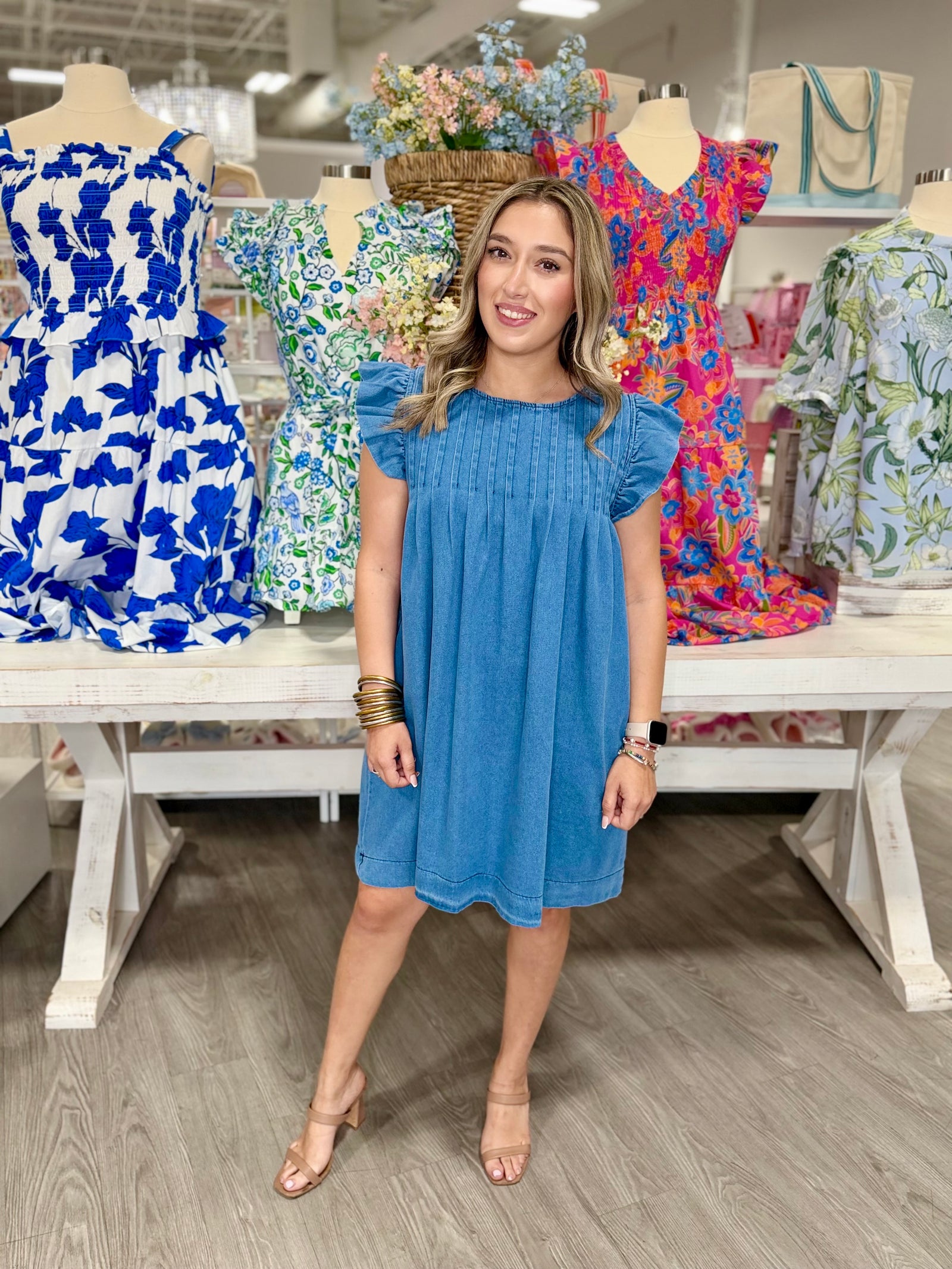 SCARLETT DENIM DRESS