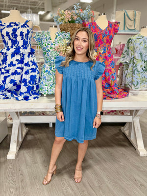 SCARLETT DENIM DRESS