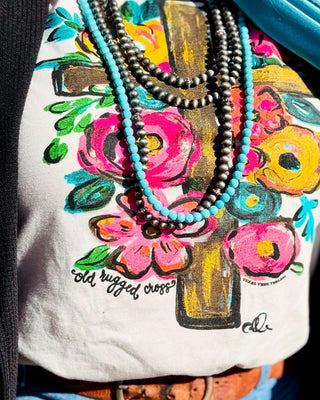 CALLIE ANN  STELTER OLD RUGGED CROSS  TEE