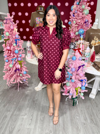 LUCY POLKA DOT DRESS
