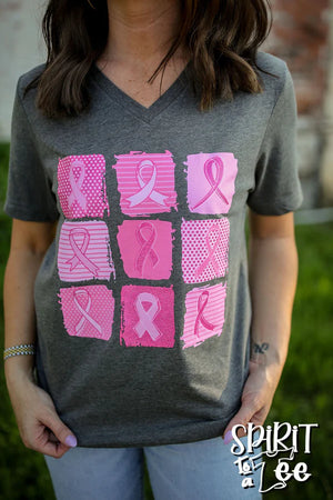 CANCER RIBBON TEE