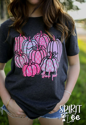 THINK PINK CANCER TEE